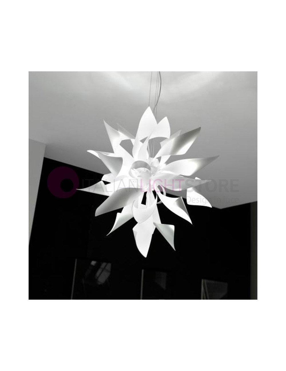 GINGER Suspension Lampe de Cuisine D.80 Design Moderne | Éclairage Selene GINGER Suspension Lampe de Cuisine D.80 Design Moderne | Éclairage Selene