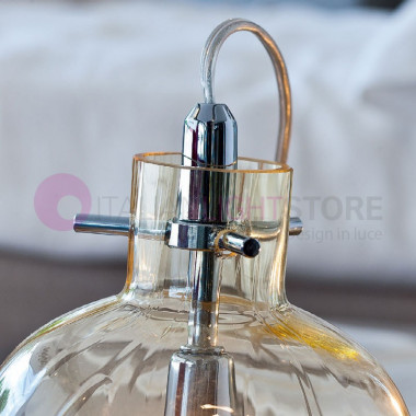 BOSSA NOVA Selene Lighting | Conception de bouteille en verre de table de table