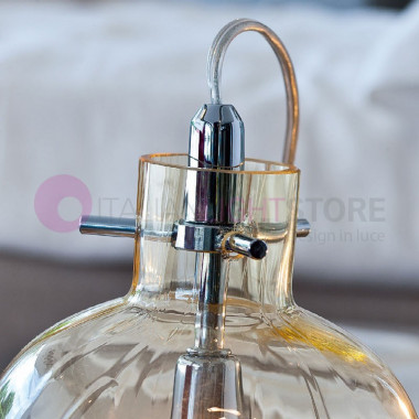 BOSSA NOVA 2765 Selene Lighting | Lámpara de encimera de botella de vidrio soplado Diseño moderno