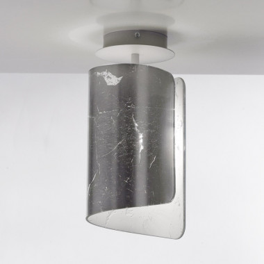 PAPYRUS 0377 Selene Lighting | Curved Crystal Ceiling Lamp D.15 Modern Design