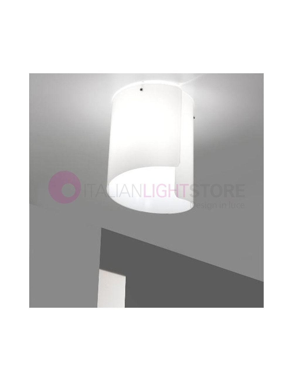 PAPYRUS 0386 | de iluminación Selene Lámpara de techo Curved Crystal D.26 Modern Design PAPYRUS 0386 | de iluminación Selene Lámpara de techo Curved Crystal D.26 Modern Design