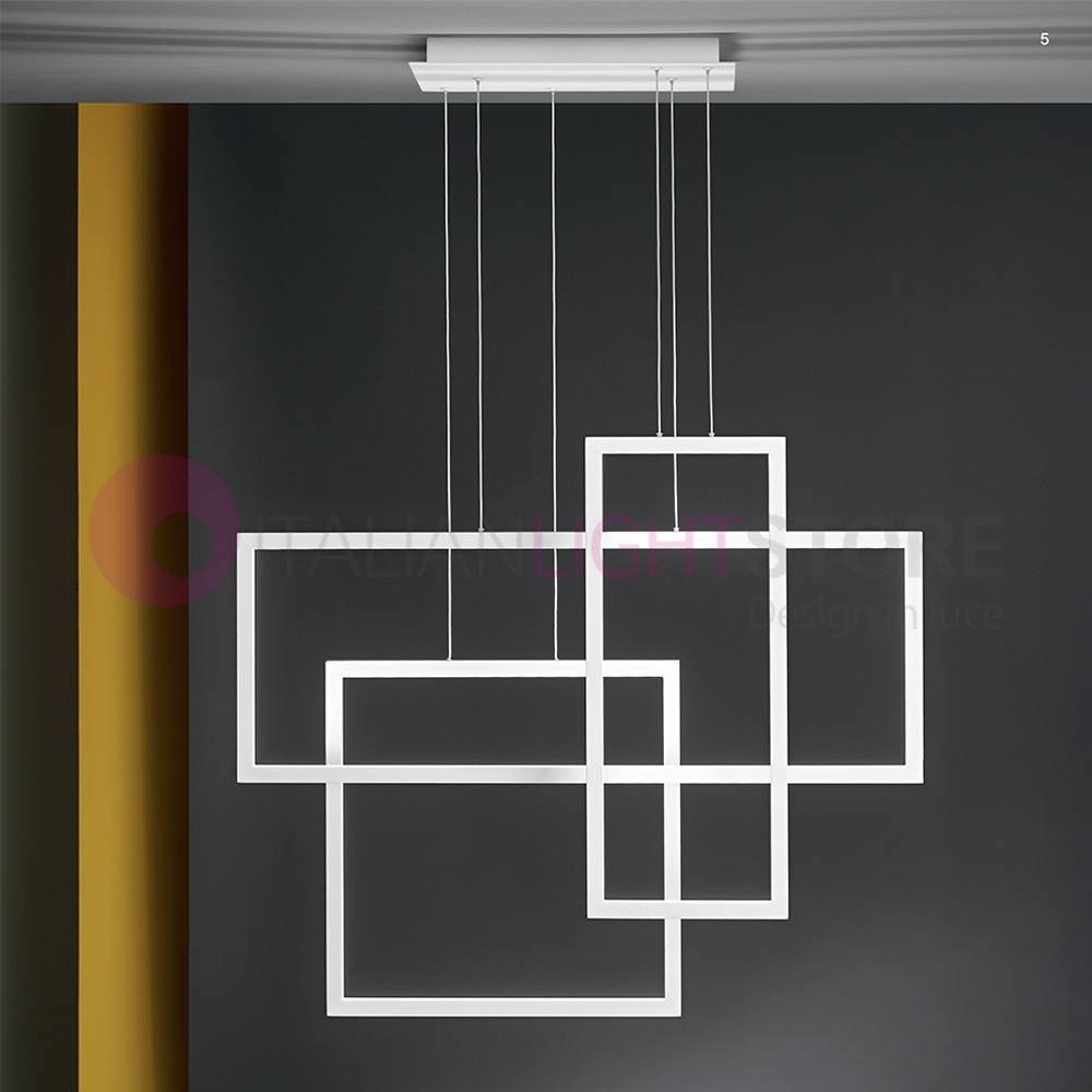 CROSS Suspension Lamp LED Modern Design PERENZ 6592BLC