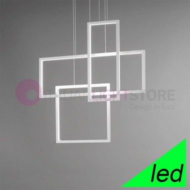 CROSS Suspension Lamp LED Modern Design PERENZ 6592BLC
