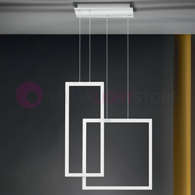 CROIX de Suspension Lampe LED Design Moderne 6594BLC PERENZ