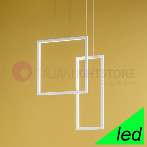 CROIX de Suspension Lampe LED Design Moderne 6594BLC PERENZ
