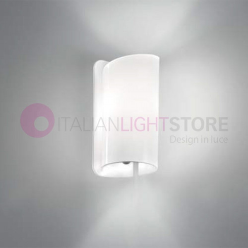 PAPYRUS 0371 Selene Lighting | Wall lamp Extra Clear Crystal Wall Lamp D.15 Modern Design