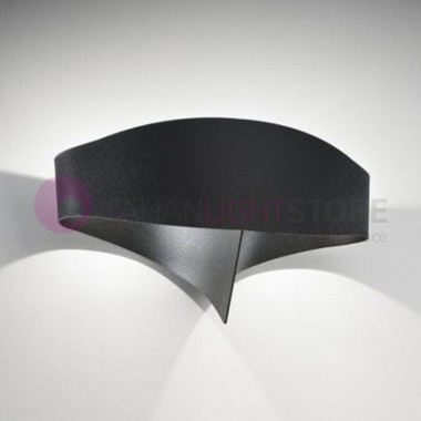 SCUDO 1003 Selène Illuminazione | Applique in Metallo Sagomato Decorato Design Moderno