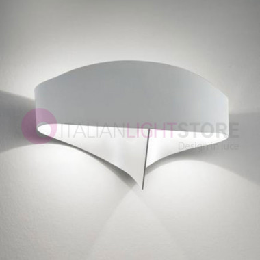 SCUDO 1003 Selène Illuminazione | Applique in Metallo Sagomato Decorato Design Moderno