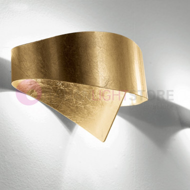 SCUDO 1003 Selène Lighting | Modernes Design dekoriert geformte Metall-Wandleuchte