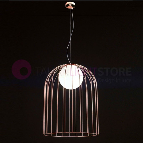 KLUVÌ 1095 Selene Lighting | Suspended Metal Cage, great Modern Design