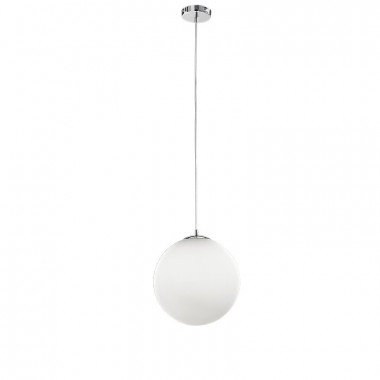 6344 Perenz Illumininazione | Suspension Lamp, Modern Glass Ball Globe White