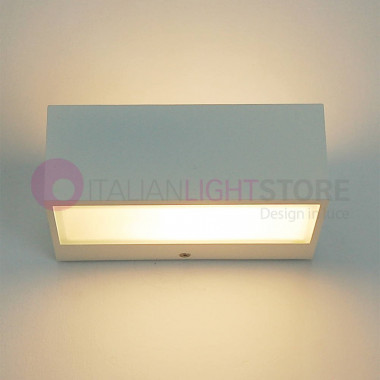 SLIM Lámpara de techo de pared moderna Lámpara de exterior blanca