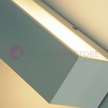 SLIM Lámpara de techo de pared moderna Lámpara de exterior blanca