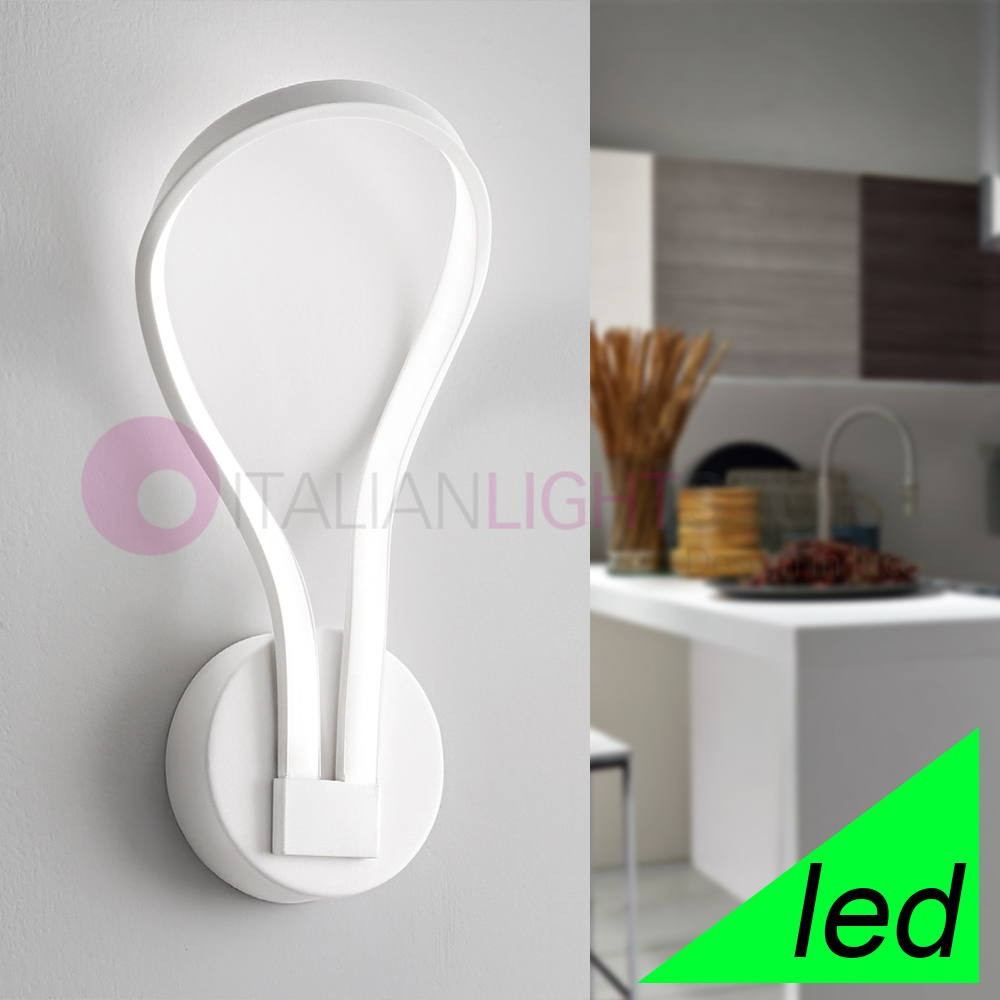 FLOR de lámpara de Pared, Lámpara de LED de Diseño Moderno 6615BLC PERENZ