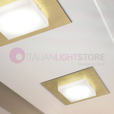 CANDY Ceiling light Led Modern L. 40 Design Braga Lighting