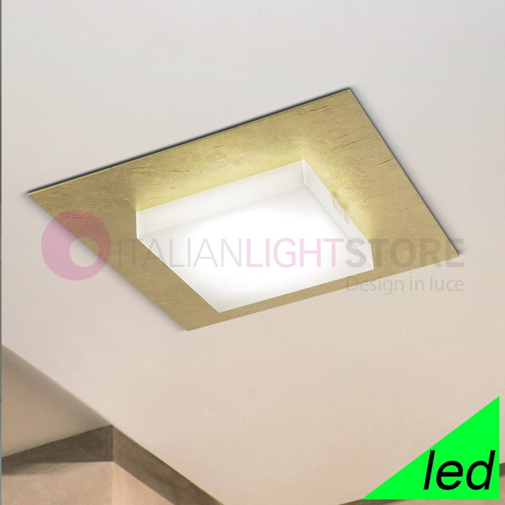 CANDY Plafoniera Led Moderna L. 40 Design Braga Illuminazione CANDY Plafoniera Led Moderna L. 40 Design Braga Illuminazione