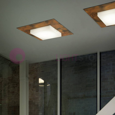 CANDY Ceiling light Led Modern L. 55 Design Braga Lighting