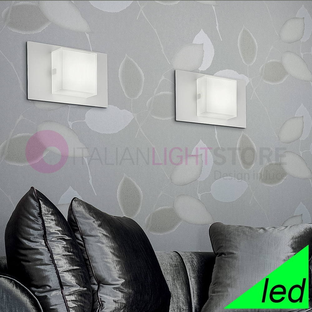 CANDY Lampada a Parete Applique Led Design Moderno Braga Illuminazione