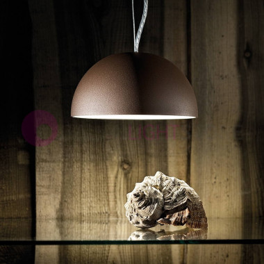 DUNE, the pendant Lamp Dome Modern d. 30 Braga Lighting