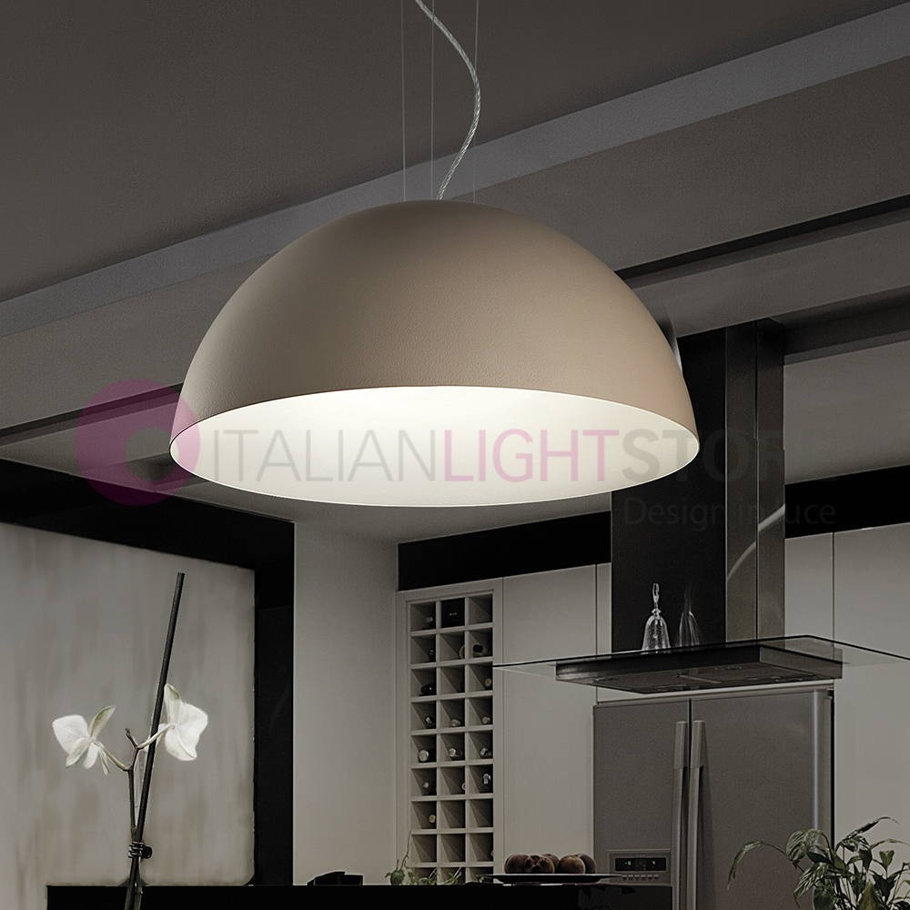 DUNE, the pendant Lamp Dome Modern d. 40 Braga Lighting