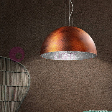 DUNE, the pendant Lamp Dome Modern d. 50 Braga Lighting