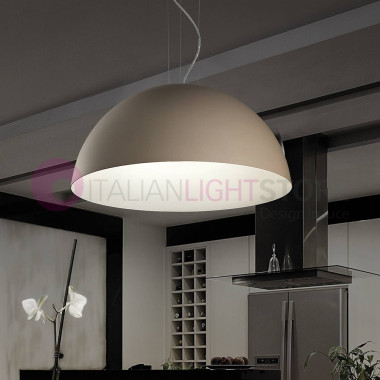 DUNE, la Lampe suspension Dôme Moderne d. 50 Braga Éclairage