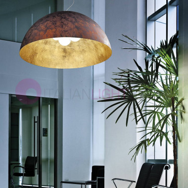 DUNE, la Lampe suspension Dôme Moderne Grand d. 70 Braga Éclairage