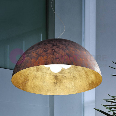 DUNE, la Lampe suspension Dôme Moderne Grand d. 70 Braga Éclairage
