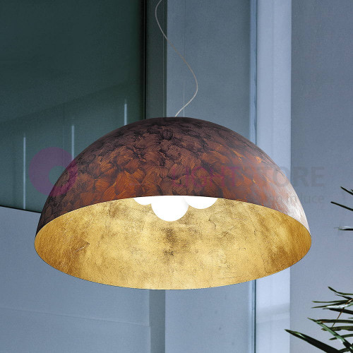 DUNE, the pendant Lamp Dome Modern Great d. 70 Braga Lighting