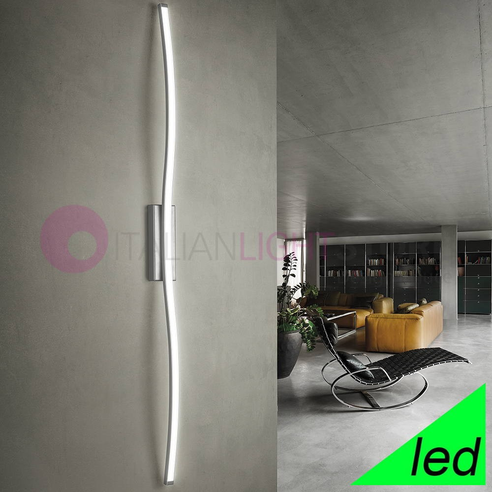 SCIA Lámpara de techo LED moderna de pared y techo 1 luz Braga Illuminazione