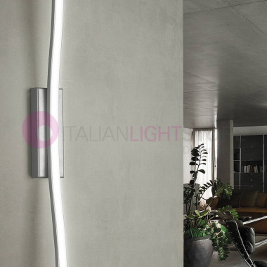 SCIA Lámpara de techo LED moderna de pared y techo 1 luz Braga Illuminazione