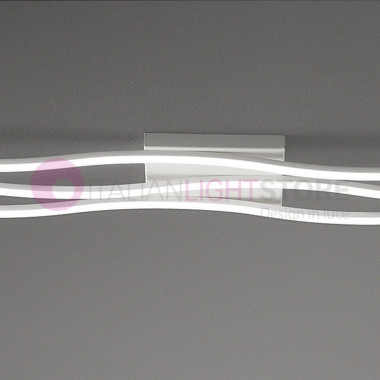 SCIA Moderne LED-Wand- und Deckenleuchte 3 Leuchten Braga Illuminazione