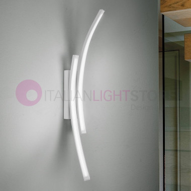 SCIA Wandleuchte Moderne LED-Wandleuchte 2 Leuchten Braga Illuminazione