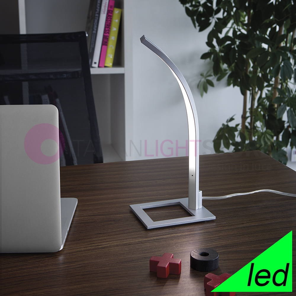 SCIA Lámpara de Mesa Led Moderna Braga Illuminazione