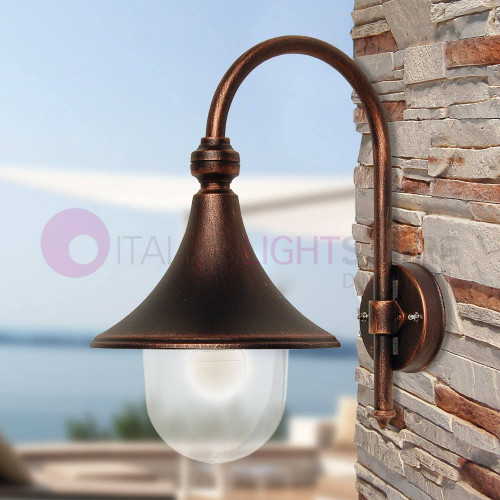 DIONE NERO Lampe d’extérieur traditionnelle pour éclairage de jardin 1902A-B3T Liberti Lampe