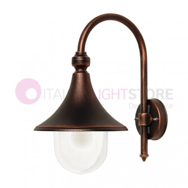 DIONE NERO Traditional Outdoor Lamp for Garden Lighting 1902A-B3T Liberti Lamp