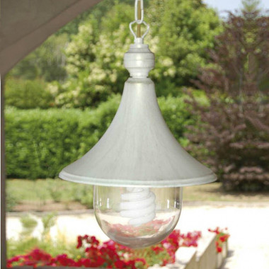 DIONE BIANCO Outdoor Pendant Lamp Classic White Ceiling Lamp 1941A