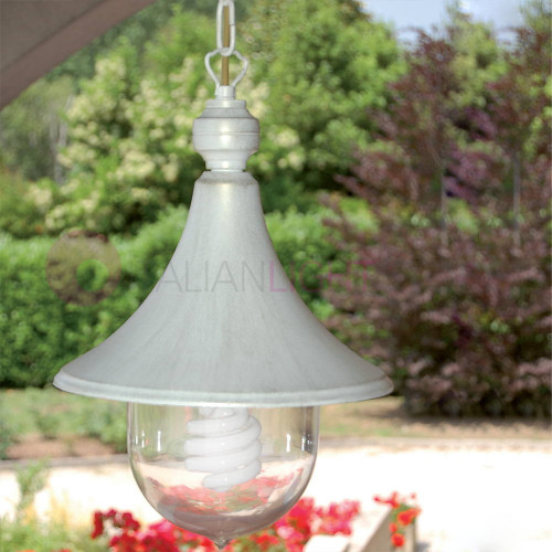 DIONE BIANCO Suspension d’extérieur Plafonnier Blanc Classique 1941A
