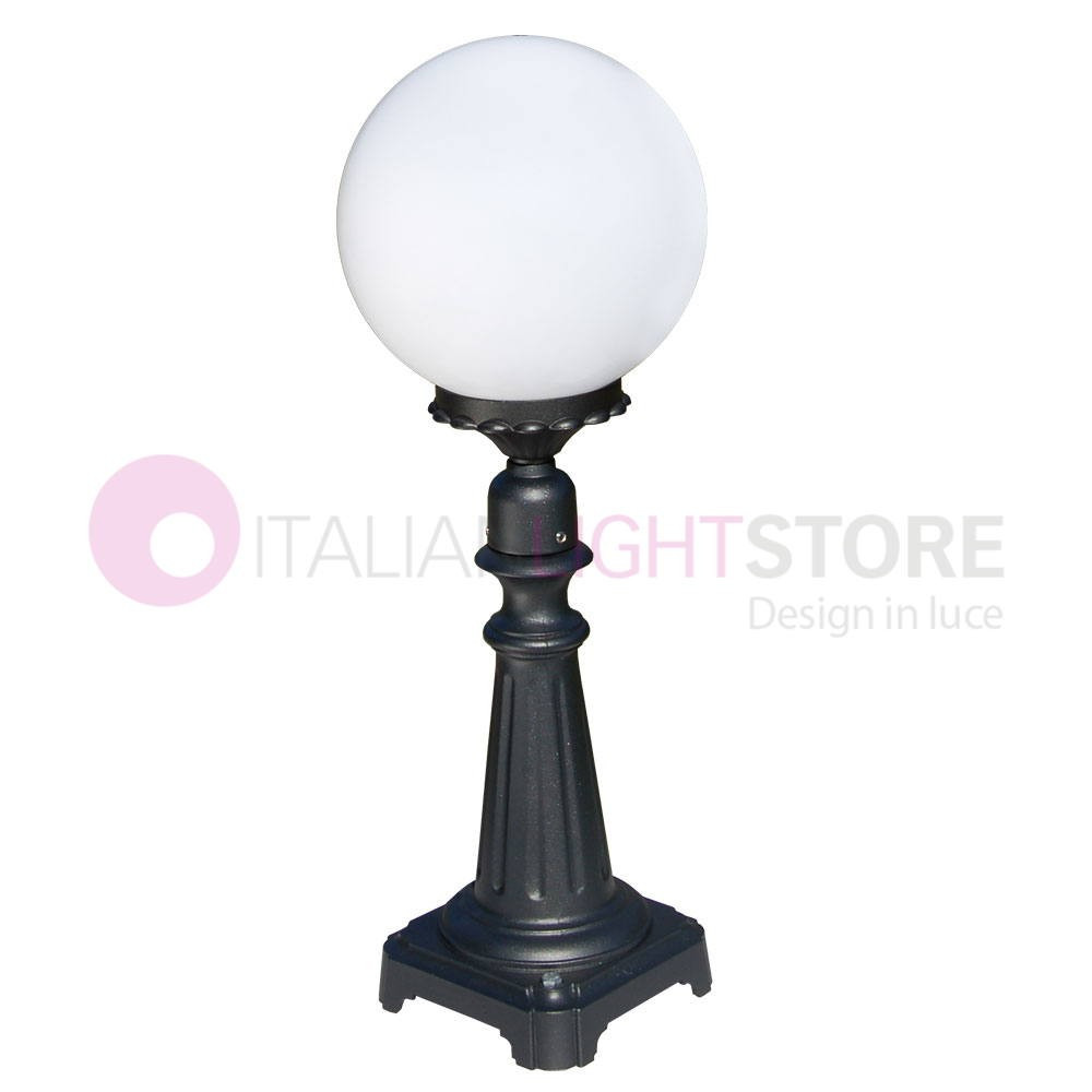 ANTARES Ampioncino Gate Light Antracita con Globe Sphere d.25 7506 Liberti Lámpara