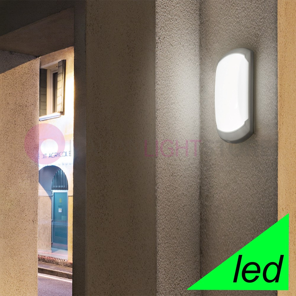 DIXIE Lámpara de Pared Exterior negro Moderno Led IP54 GEALUCE GPL250