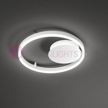 ECLIPSE-Deckenleuchte Kreis in ultra-modernem LED-Modernes Design D. 40 Perenz 6698BLC