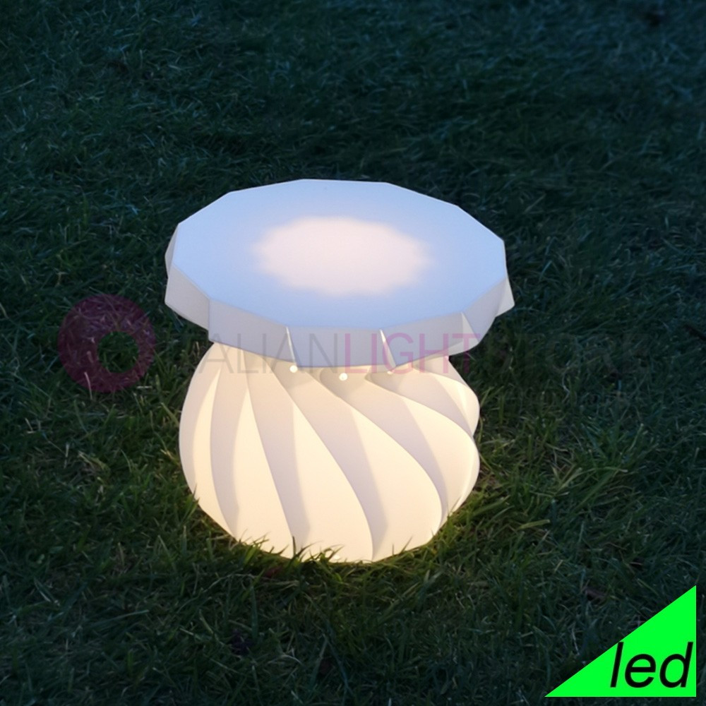 ROSE TAM TAM OUTDOOR Lampada da Esterno D.38 Portatile a Led Design Moderno Linea Zero