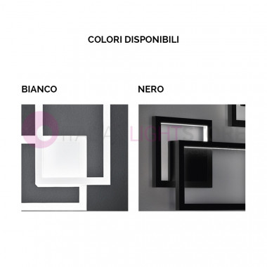 CROSS wandleuchte-Deckenleuchte-LED-Modernes Design PERENZ 6596BLC