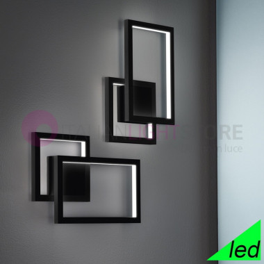 CROIX Murale Lampe plafonnier LED Design Moderne PERENZ 6598BLC