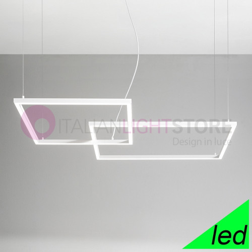 CROIX de Suspension Lampe Led Design Moderne 6593BLC PERENZ