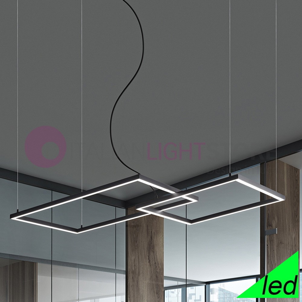 CROSS Suspension Lamp Led Modern Design 6593BLC PERENZ