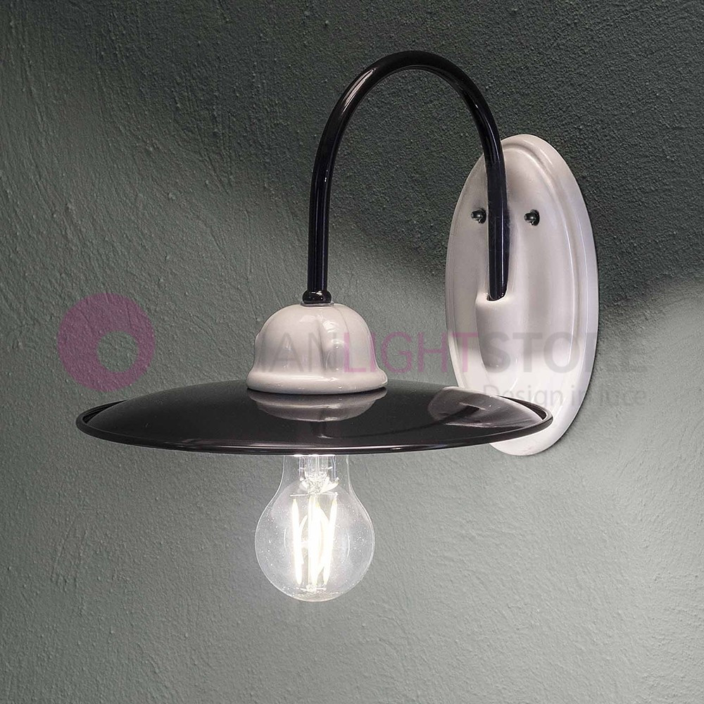 POTENZA C001AP FERROLUCE Applique Lampada a Parete in Ceramica