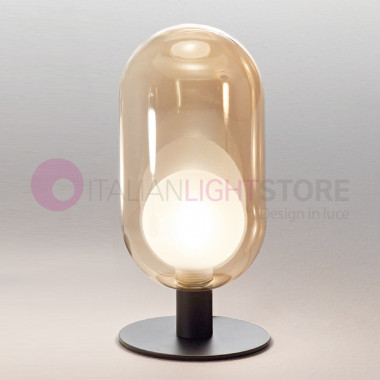 GUBBIO FABAS 3553 Bedside Lamp Modern Glass