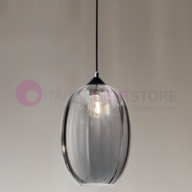 INFINITY 3519-45-126 FABAS pendant Lamp Modern d25-Blown Glass Tinted