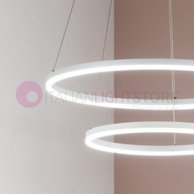 GIOTTO 3508-45 FABAS Lámpara de suspensión Diseño Led Bright Circles Modern d60